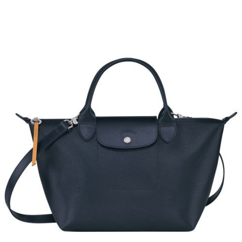 Longchamp Le Pliage City Top handle bag S Navy | HSFOWRP-21