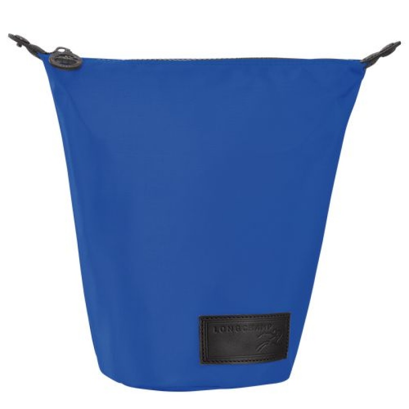 Longchamp Le Pliage Collection Pouch Blue | DUKXEWF-92