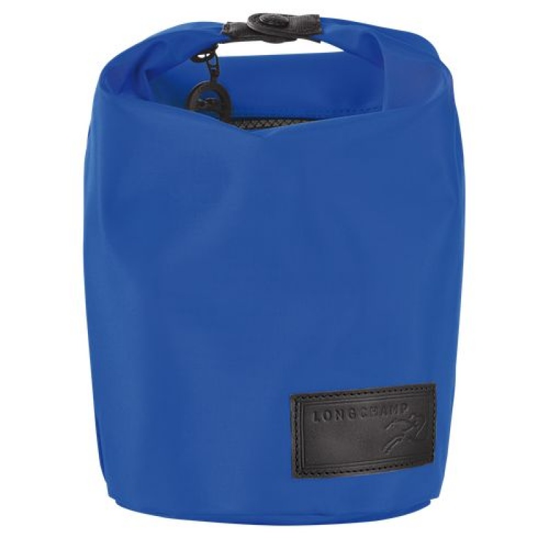Longchamp Le Pliage Collection Pouch Blue | DUKXEWF-92