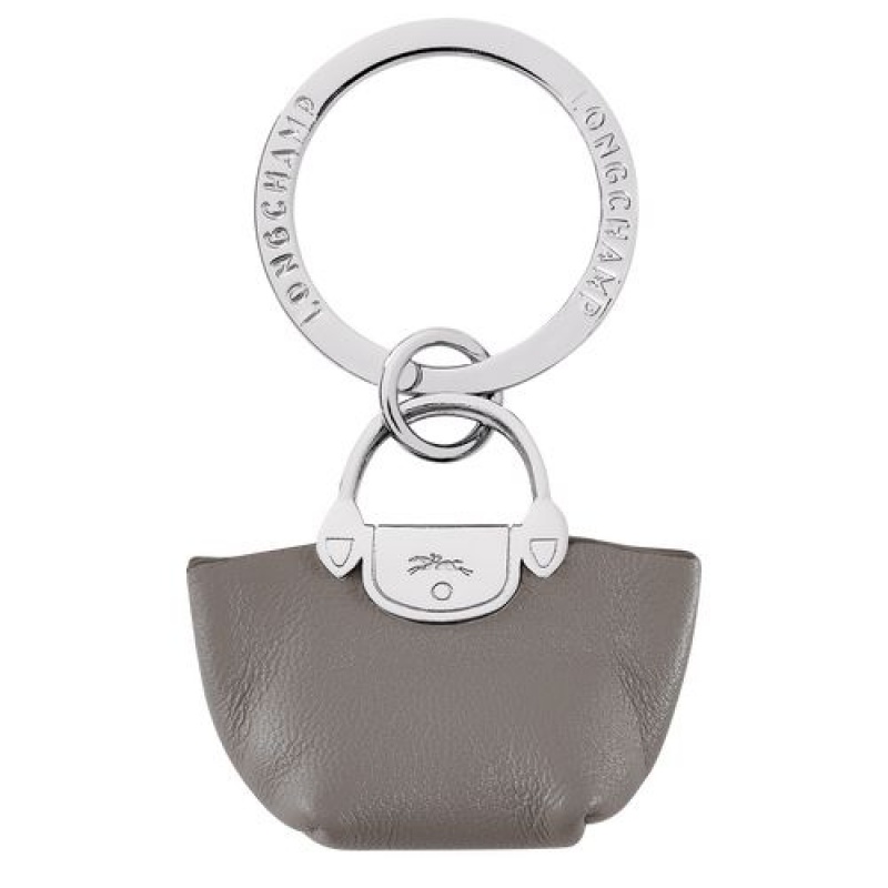 Longchamp Le Pliage Cuir Key-rings Pliage Turtledove | PNEGIWA-79
