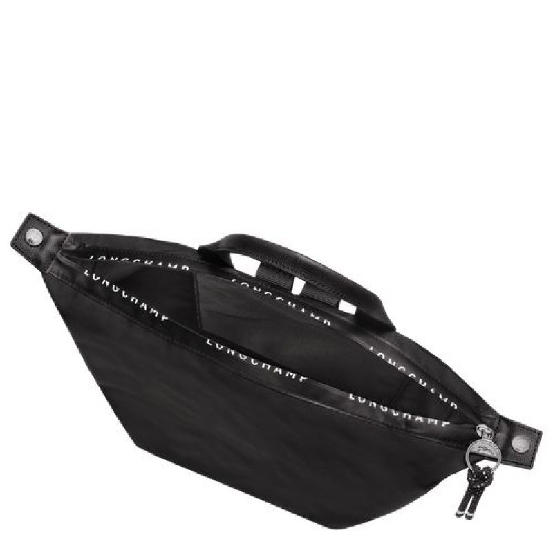 Longchamp Le Pliage Energy Backpack Black | KEIPOMT-61