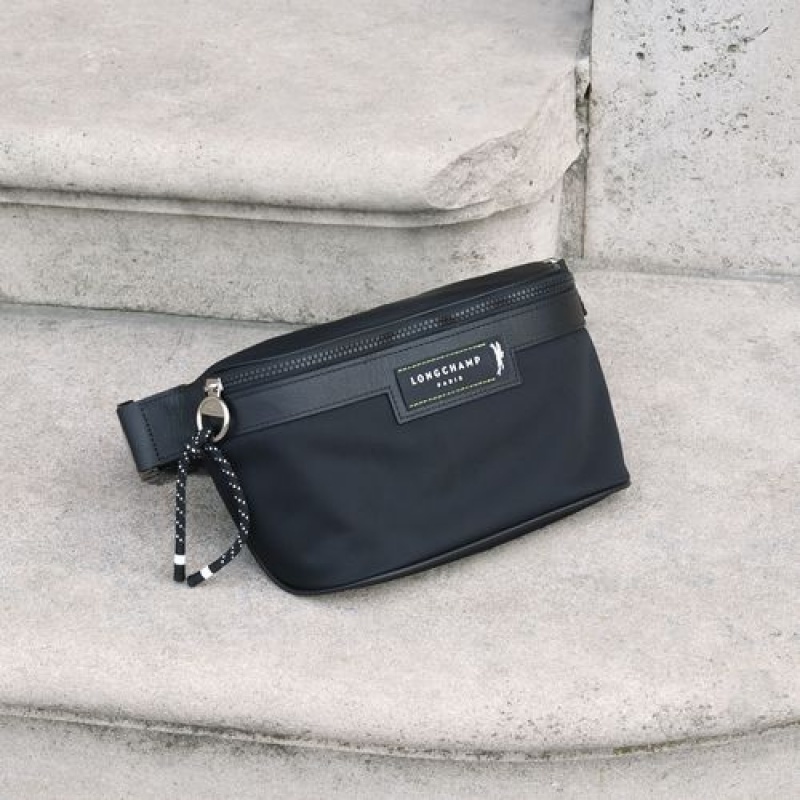 Longchamp Le Pliage Energy Belt bag Black | UEKTQZL-10