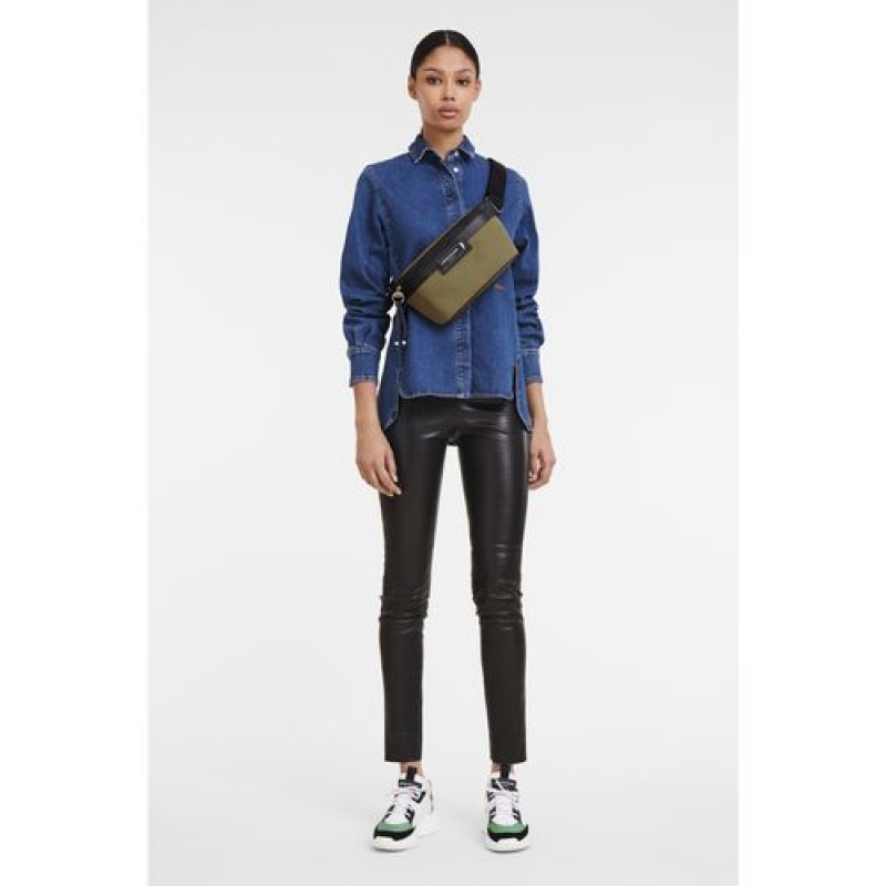 Longchamp Le Pliage Energy Belt bag Khaki | ASMWTGO-08
