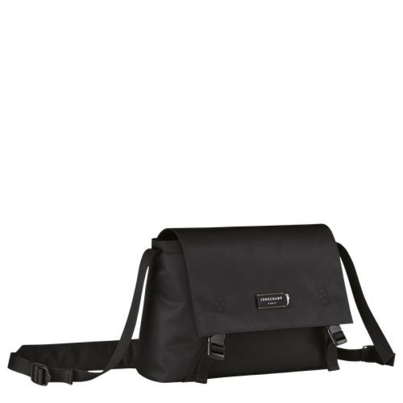 Longchamp Le Pliage Energy Crossbody bag M Black | TRDFOWH-37