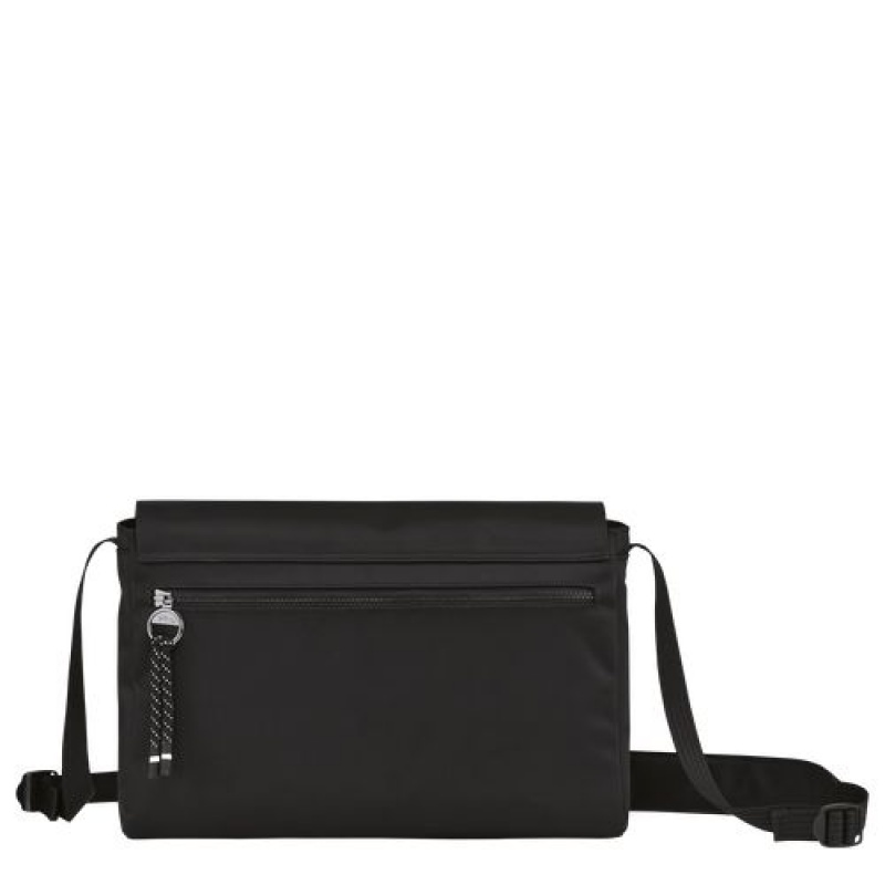 Longchamp Le Pliage Energy Crossbody bag M Black | TRDFOWH-37