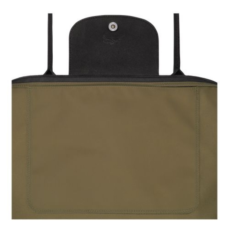 Longchamp Le Pliage Energy Long handles crossbody bag Khaki | BKQXMRP-03