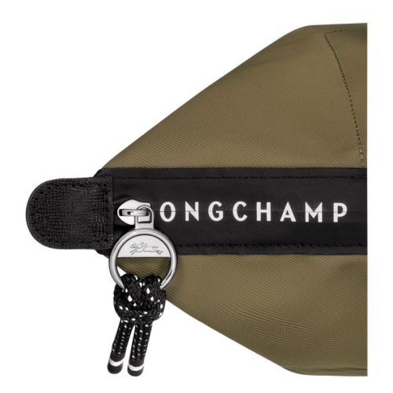 Longchamp Le Pliage Energy Long handles crossbody bag Khaki | BKQXMRP-03