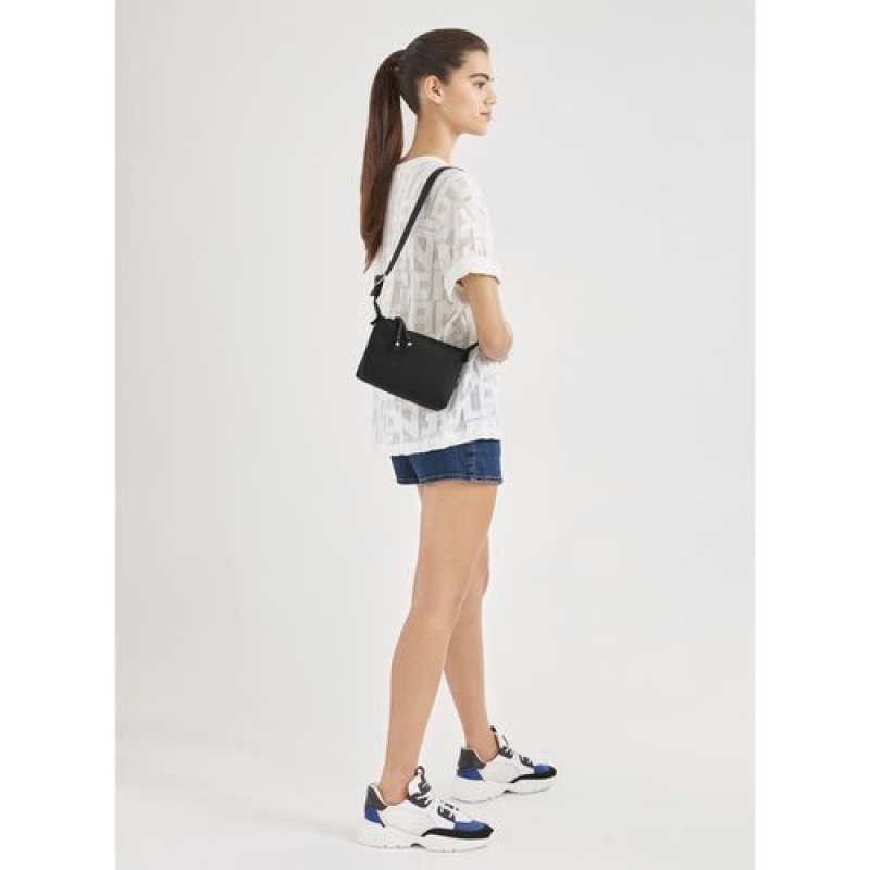 Longchamp Le Pliage Energy Pouch Black | DSXNJGL-65
