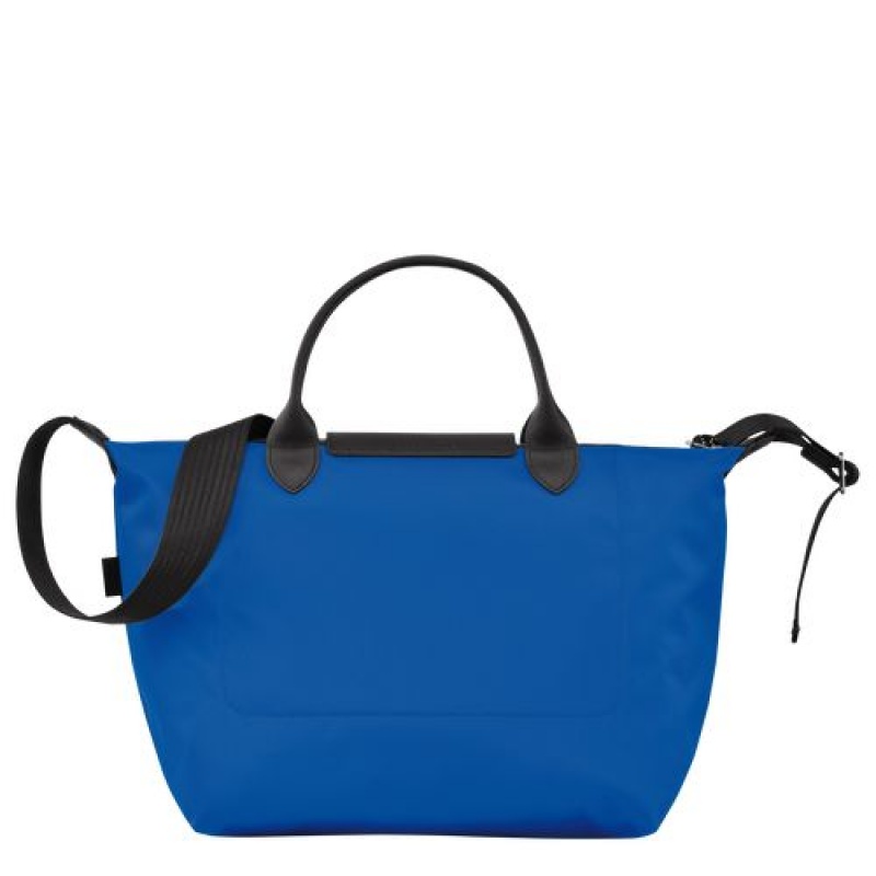 Longchamp Le Pliage Energy Top handle bag M Cobalt | CDEOIXJ-14