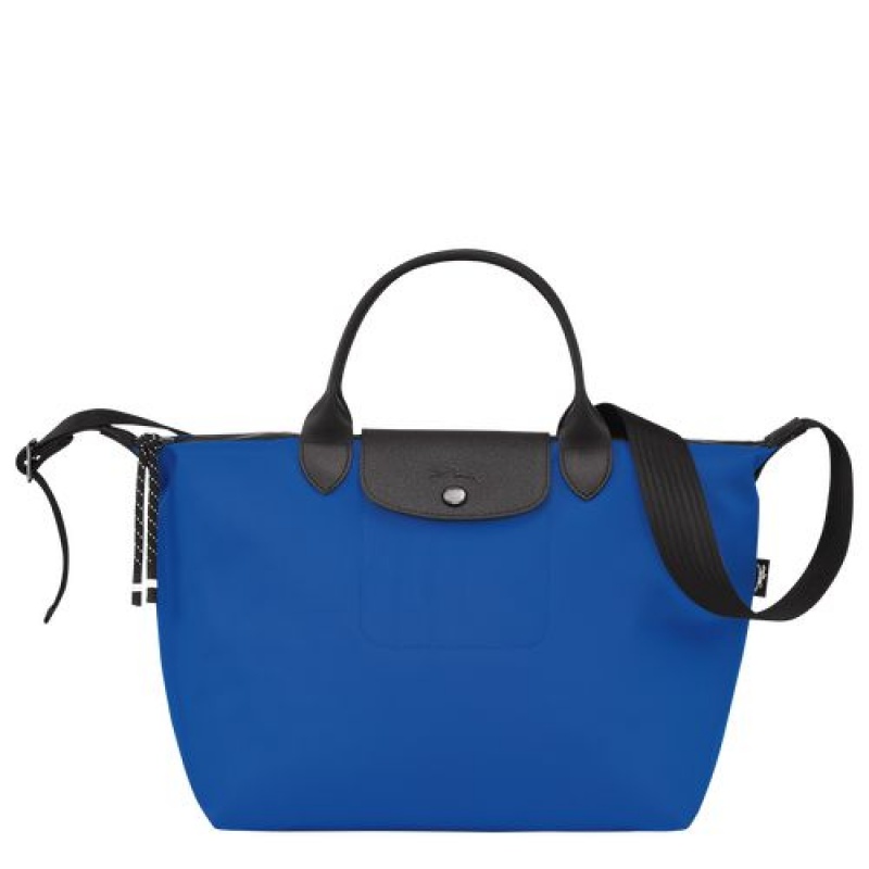 Longchamp Le Pliage Energy Top handle bag M Cobalt | CDEOIXJ-14