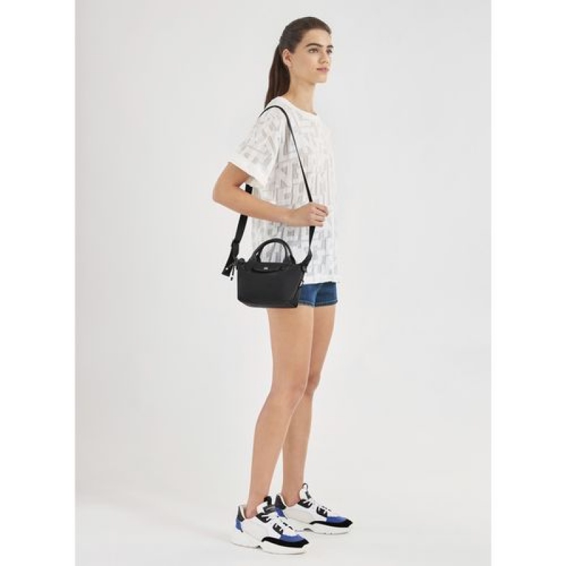 Longchamp Le Pliage Energy Top handle bag XS Black | BFCIRMN-45