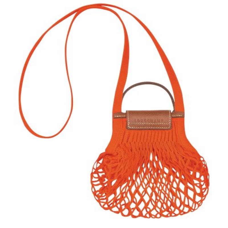 Longchamp Le Pliage Filet Crossbody bag XS Orange | ANUMSTJ-96