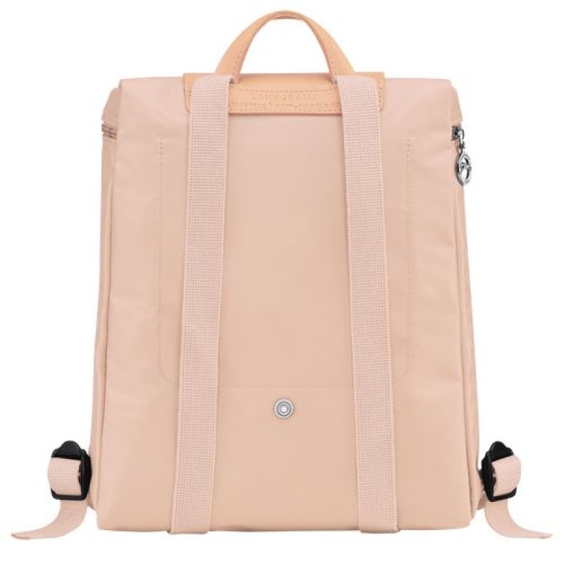 Longchamp Le Pliage Green Backpack Flowers | BUKOFRH-94