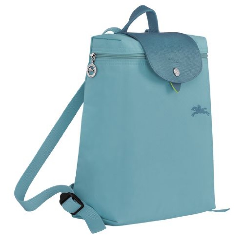 Longchamp Le Pliage Green Backpack Thunderstorm | AOHPZIW-49