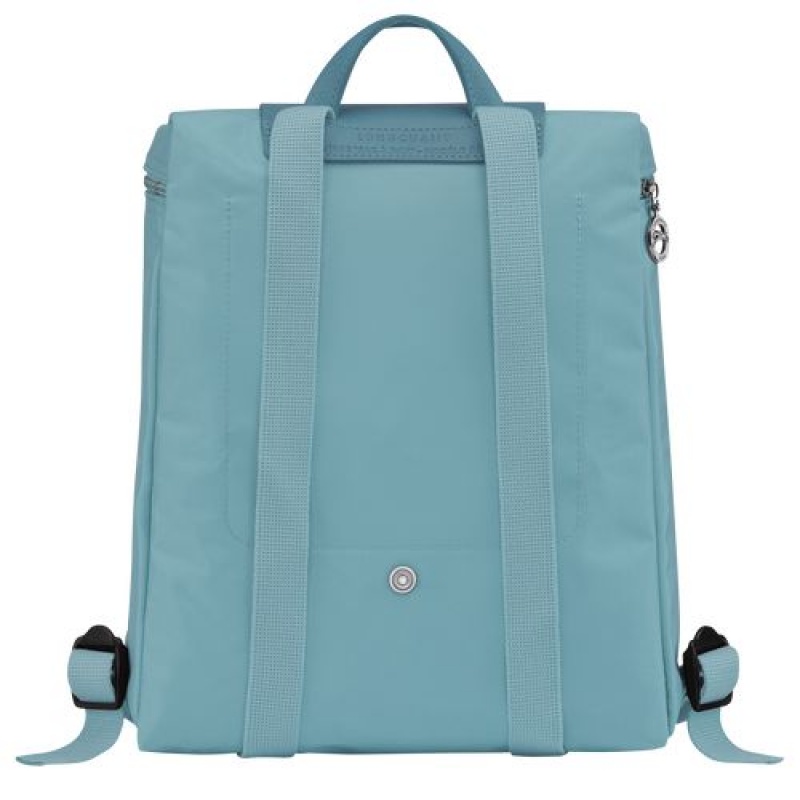 Longchamp Le Pliage Green Backpack Thunderstorm | AOHPZIW-49