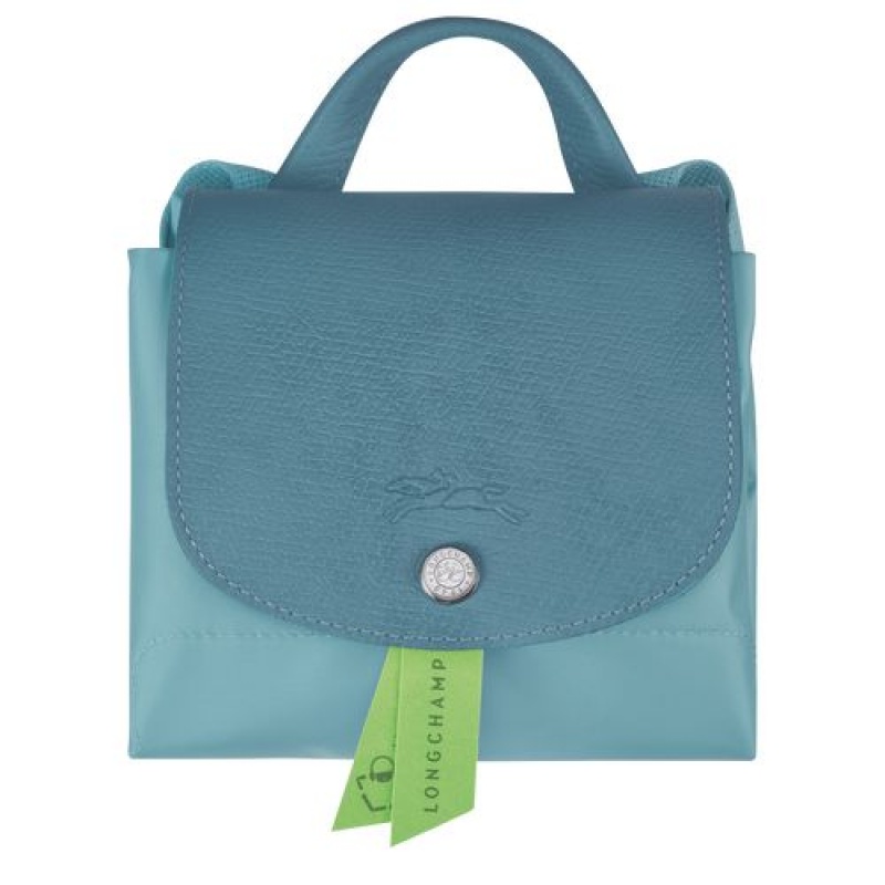 Longchamp Le Pliage Green Backpack Thunderstorm | AOHPZIW-49