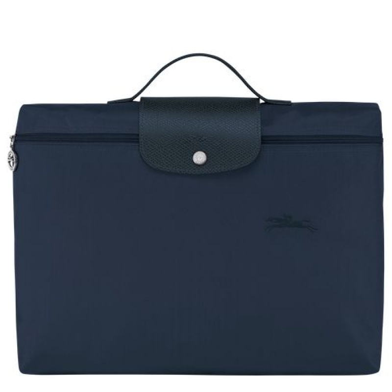 Longchamp Le Pliage Green Document folder Navy | DUMGBOH-49