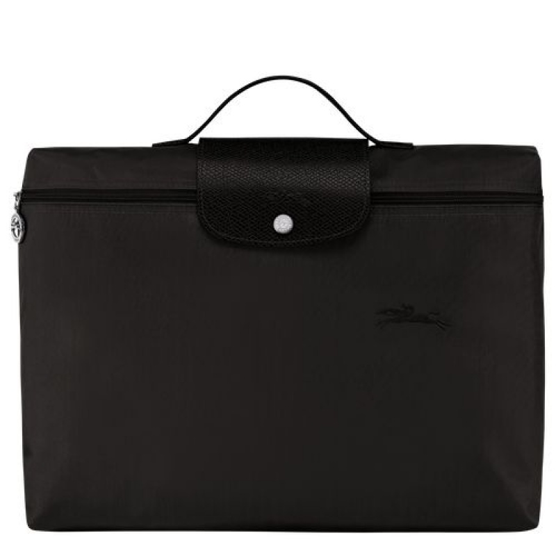 Longchamp Le Pliage Green Document folder Black | HCJZBGS-85
