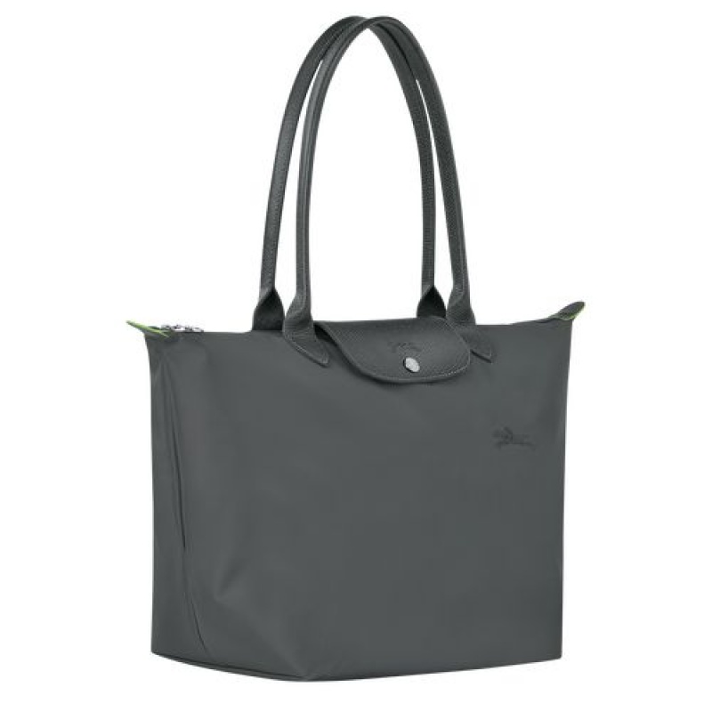 Longchamp Le Pliage Green Shoulder bag L Graphite | COJSYTE-10