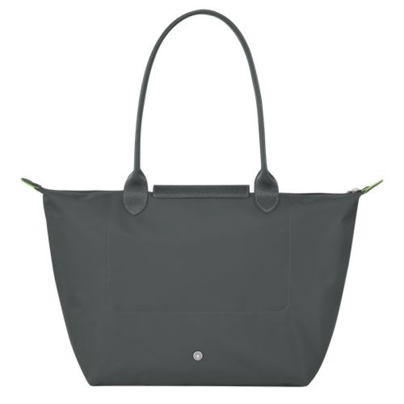 Longchamp Le Pliage Green Shoulder bag L Graphite | COJSYTE-10