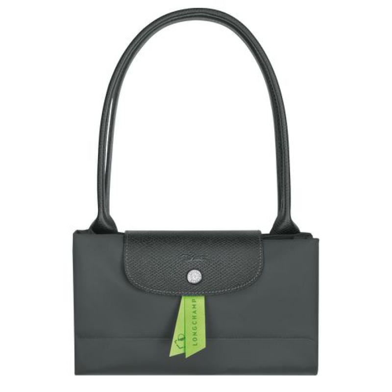 Longchamp Le Pliage Green Shoulder bag L Graphite | COJSYTE-10