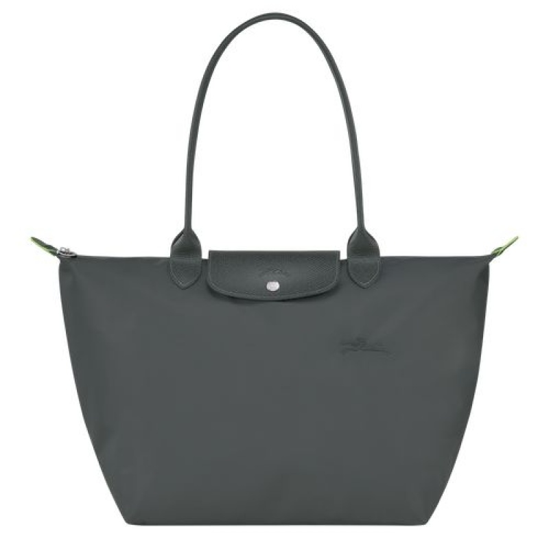 Longchamp Le Pliage Green Shoulder bag L Graphite | COJSYTE-10