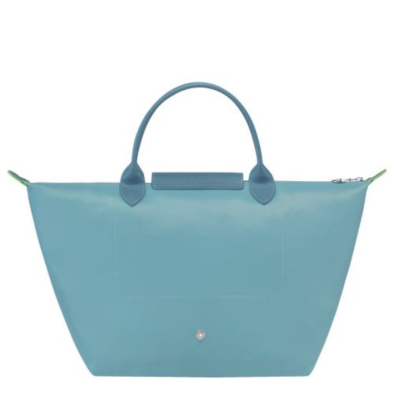 Longchamp Le Pliage Green Top handle bag M Thunderstorm | APNOFVT-54