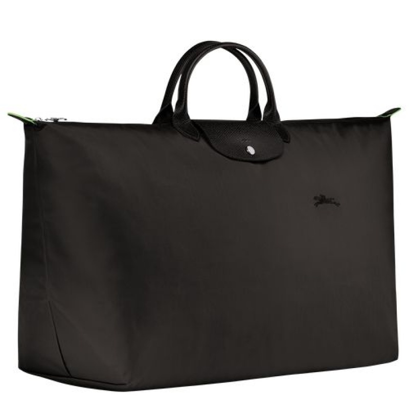 Longchamp Le Pliage Green Travel bag XL Black | DKXFIAZ-86