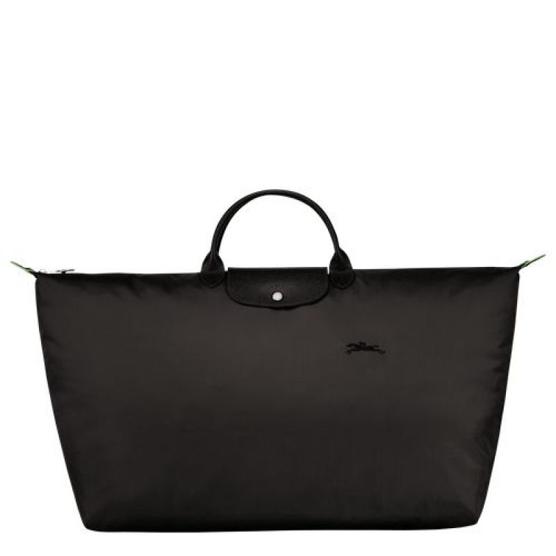 Longchamp Le Pliage Green Travel bag XL Black | DKXFIAZ-86