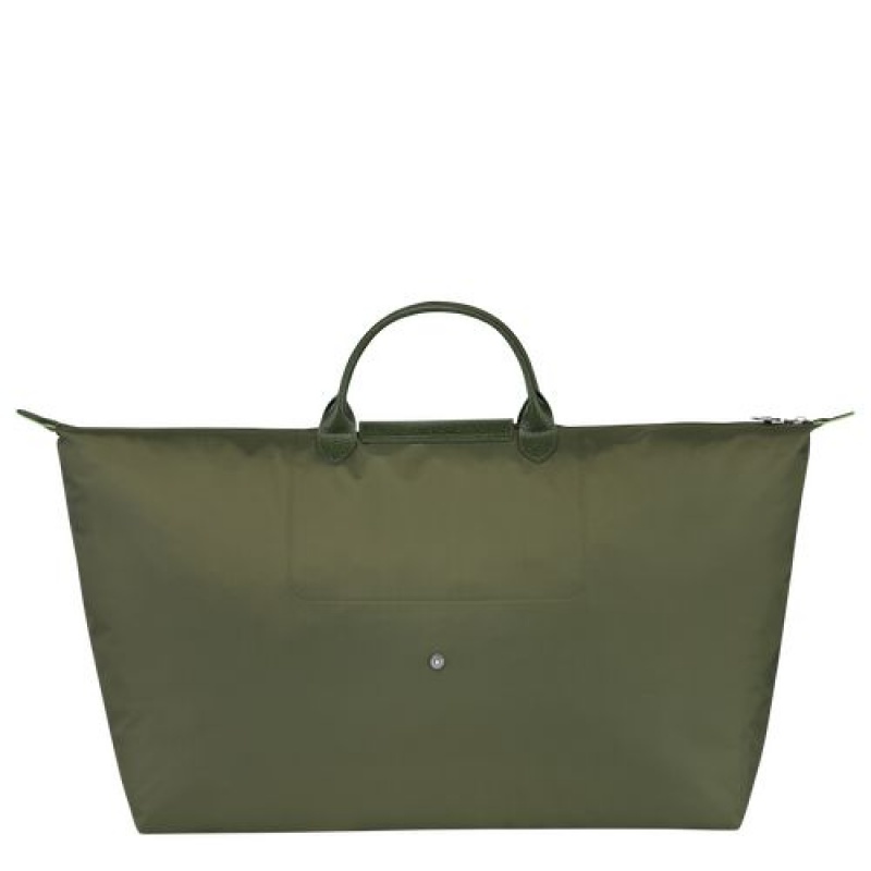 Longchamp Le Pliage Green Travel bag XL Forest | AMVNJWU-57