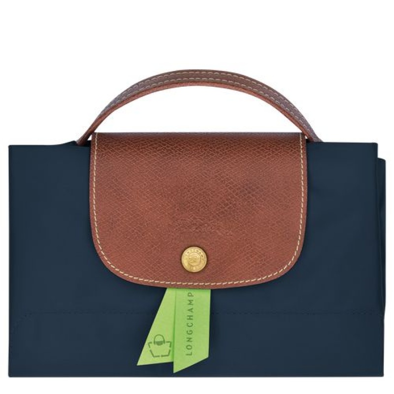 Longchamp Le Pliage Original Briefcase S Navy | HJMIAWL-04