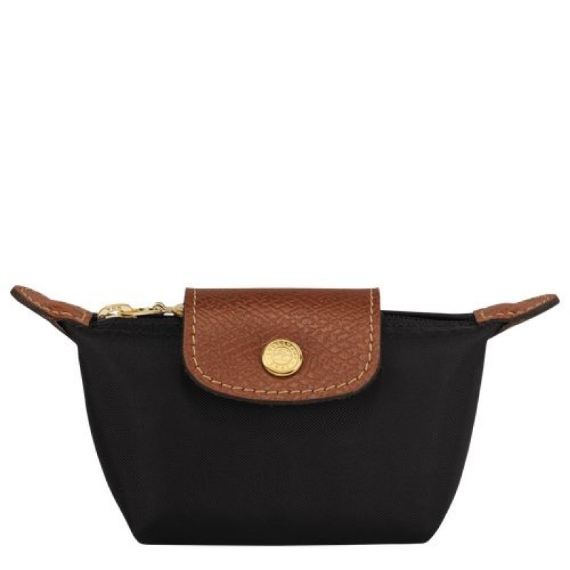 Longchamp Le Pliage Original Coin purse Black | CGKDZNO-28