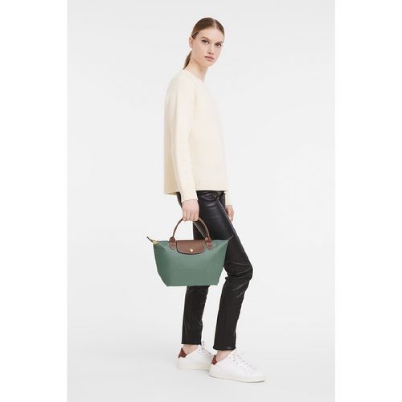 Longchamp Le Pliage Original Top handle bag S Cypress | ECKOGPJ-17