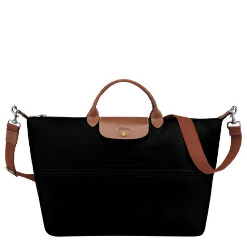 Longchamp Le Pliage Original Travel bag expandable Black | AGMSTIZ-71