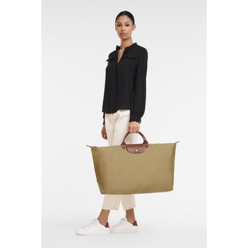 Longchamp Le Pliage Original Travel bag XL Desert | DAVCIZM-82