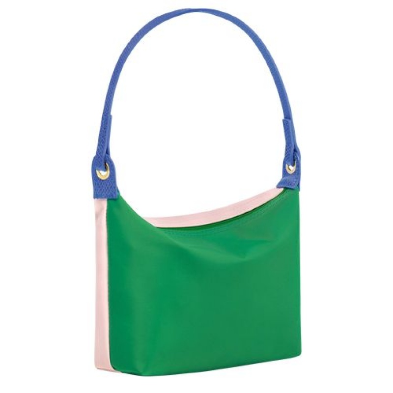 Longchamp Le Pliage Re-Play Shoulder bag Green | CBDPLAG-13