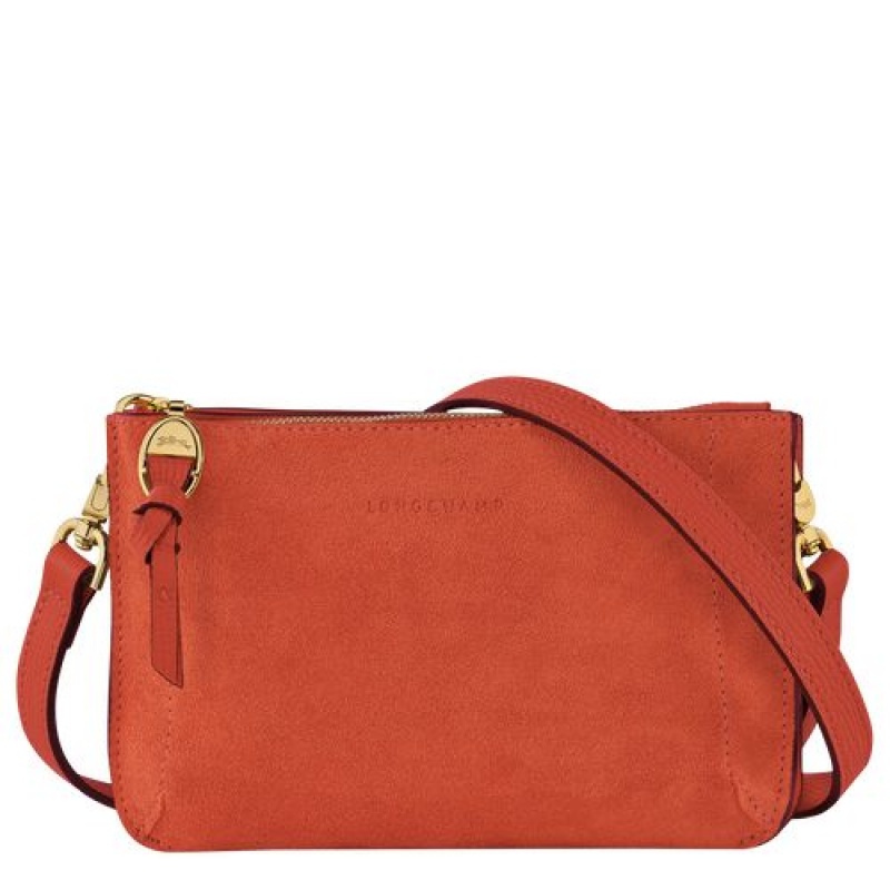 Longchamp Mailbox Soft Pouch Marmelade | OWYCDFB-92