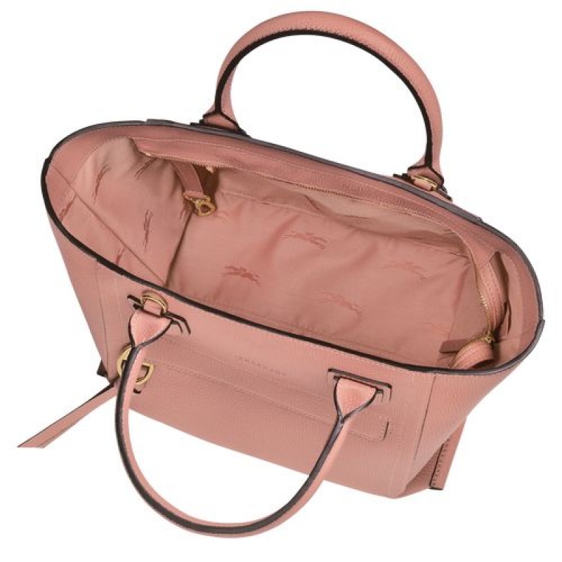 Longchamp Mailbox Top handle bag M Blush | BJPTRLA-45