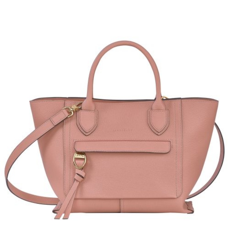 Longchamp Mailbox Top handle bag M Blush | BJPTRLA-45