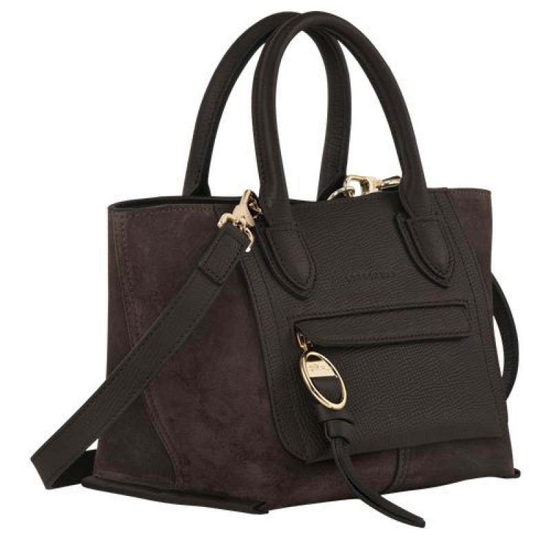 Longchamp Mailbox Top handle bag S Ebony | FVCEWPM-18