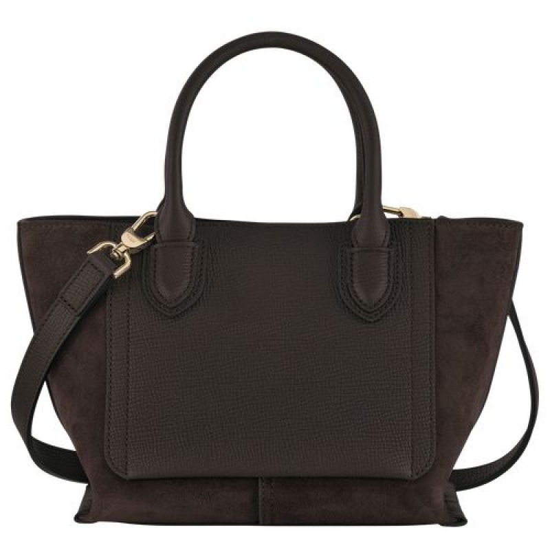 Longchamp Mailbox Top handle bag S Ebony | FVCEWPM-18