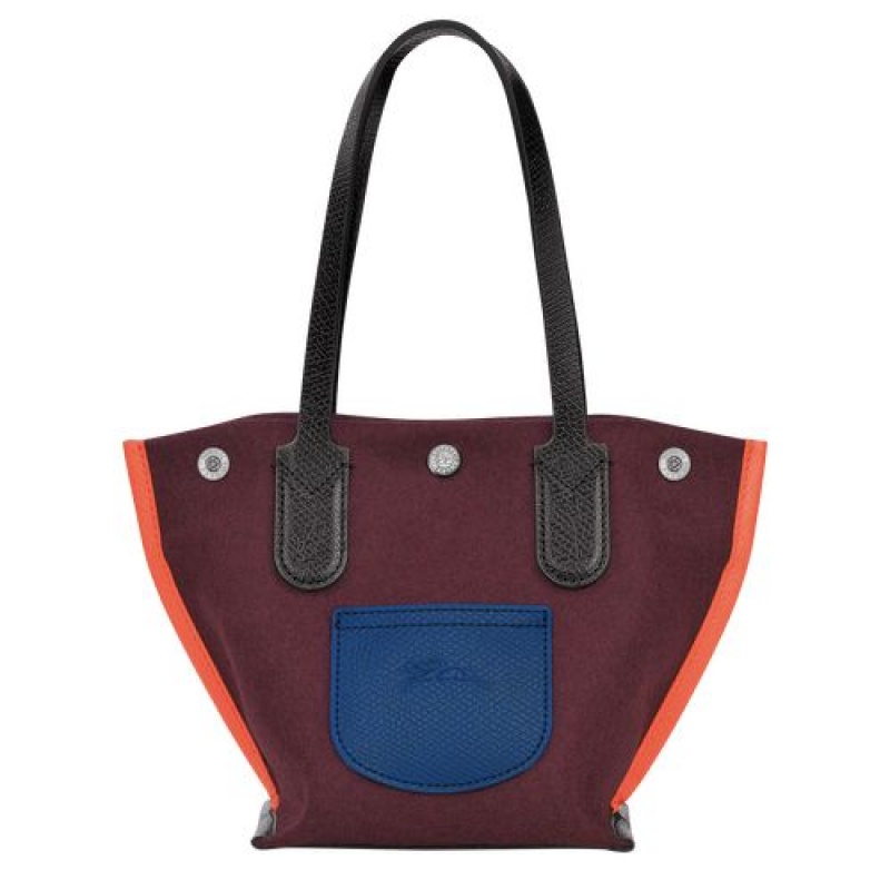 Longchamp Roseau Essential Shopping bag XS Burgundy | HGZRAJS-41