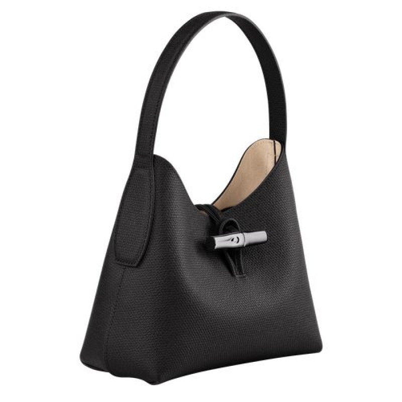 Longchamp Roseau Shoulder bag XS Black | AMVILPG-35