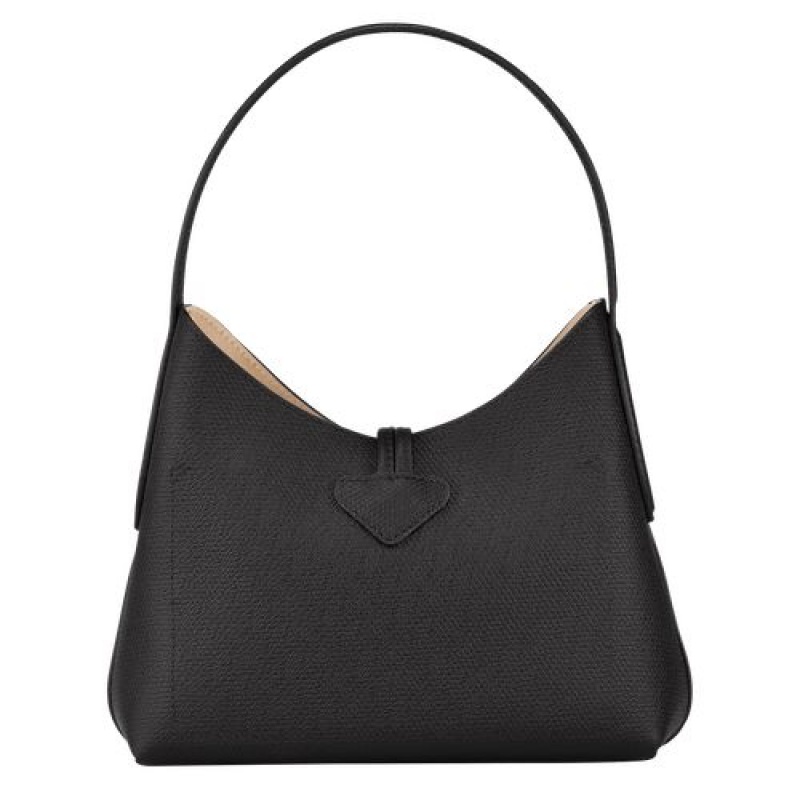 Longchamp Roseau Shoulder bag XS Black | AMVILPG-35