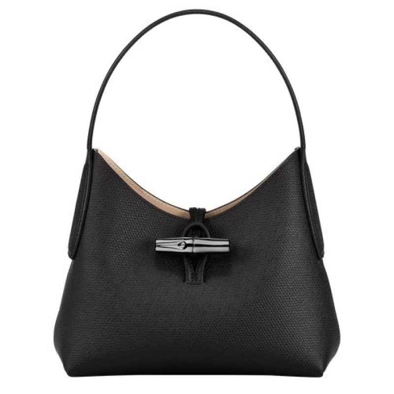 Longchamp Roseau Shoulder bag XS Black | AMVILPG-35