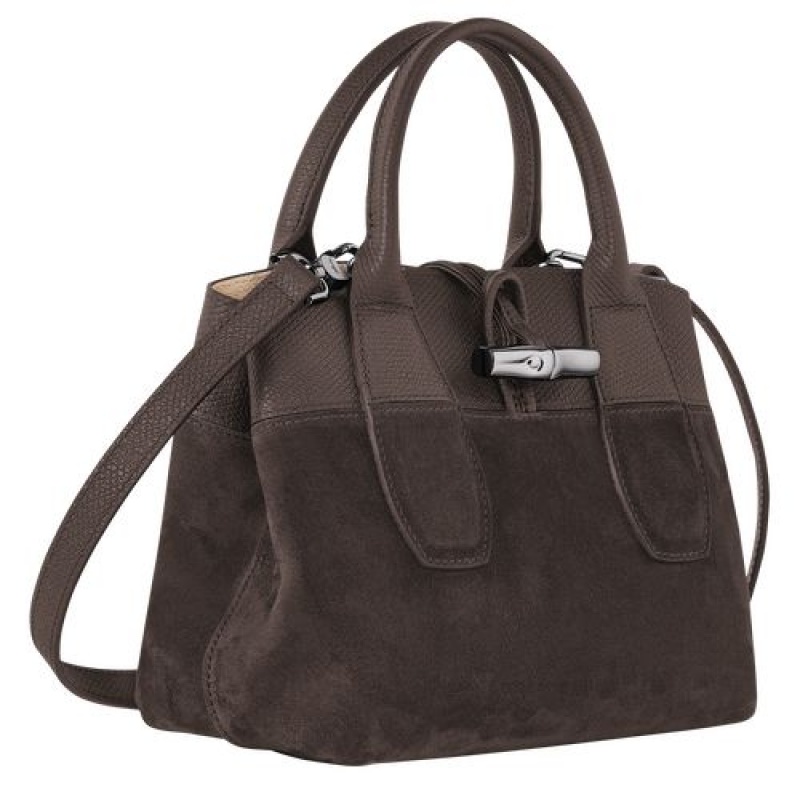 Longchamp Roseau Top handle bag S Ebony | ACBTGMS-48