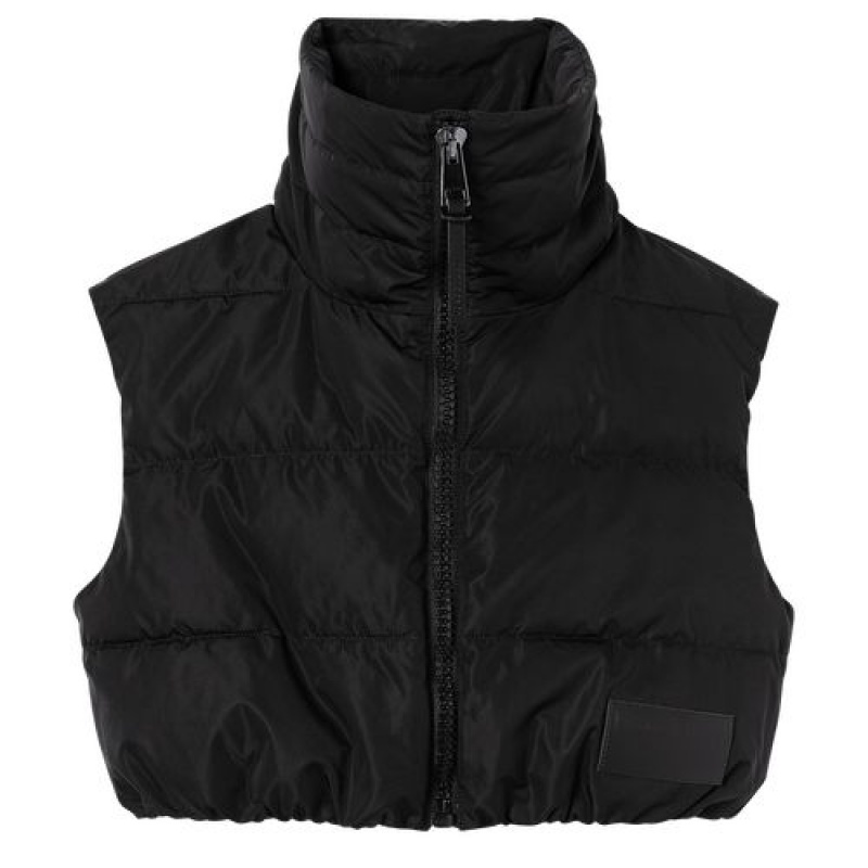 Longchamp Short puffer jacket Black | CNIFTPG-36