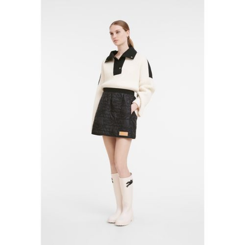 Longchamp Skirt Black | GIJKLWQ-27