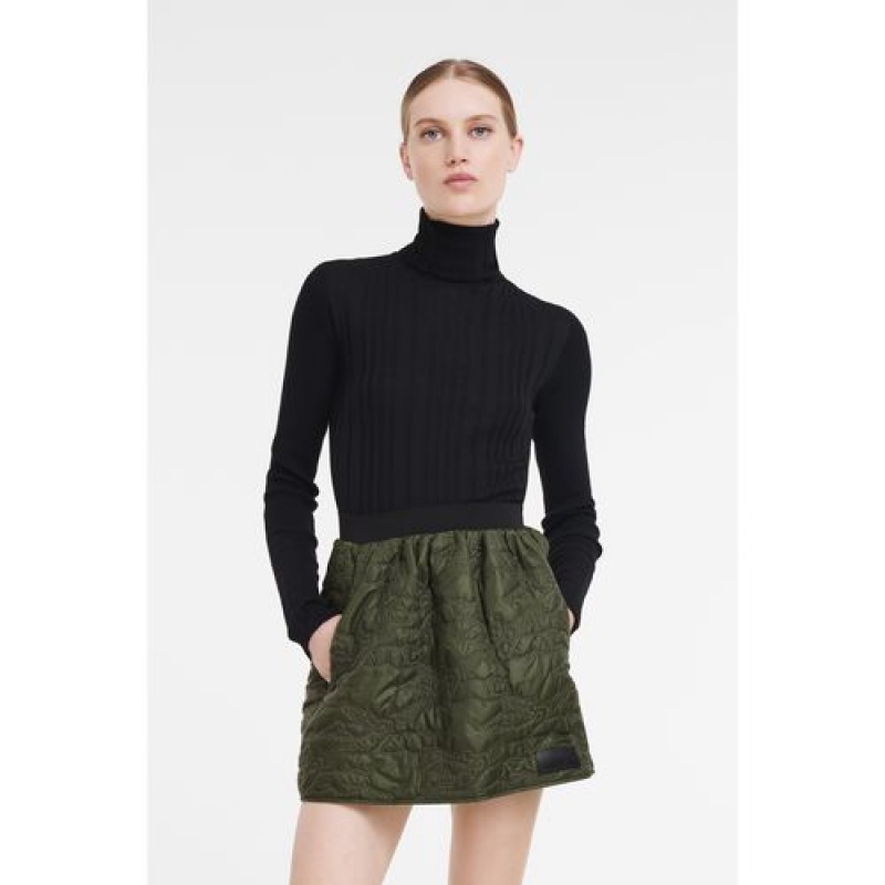 Longchamp Sweater Black | ENPJHFG-18