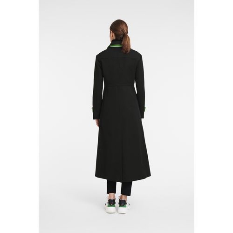 Longchamp Trench Black | MBPTQHF-85